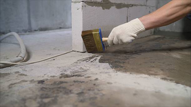 SJ Waterproofing Pros Waterproofing coverage map for Lakeside, VA and surrounding area
